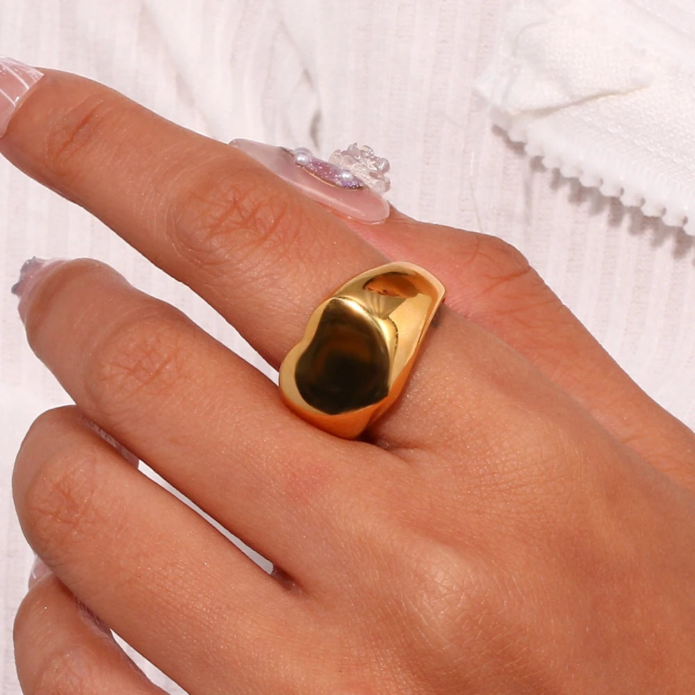 Abba’s Best Golden Promise Heart Ring