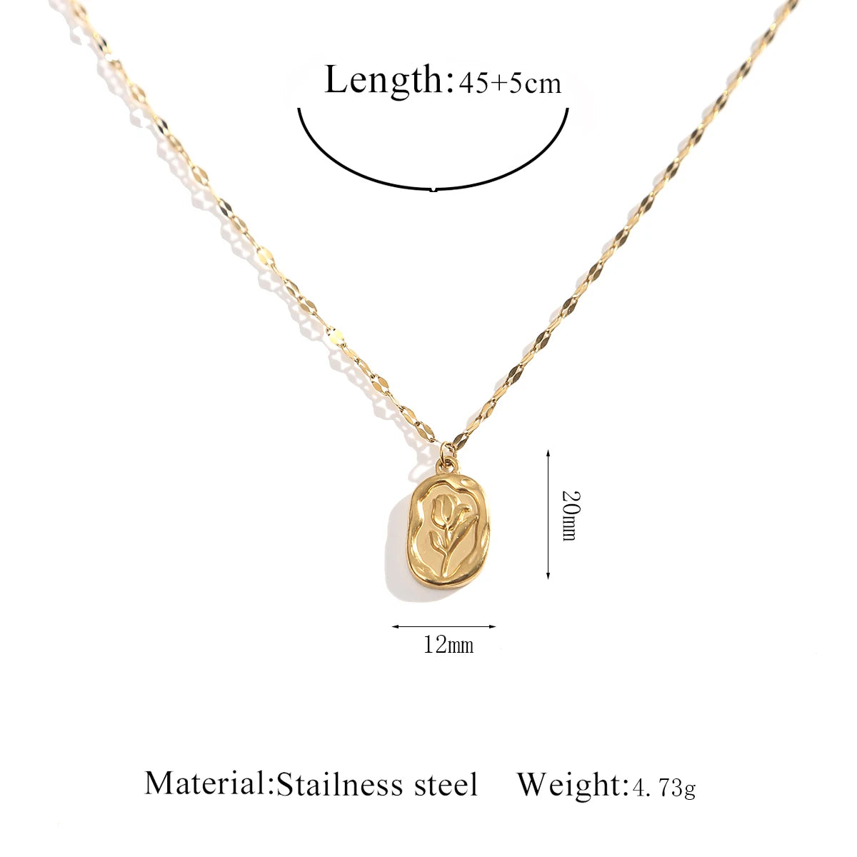 ✨ Abba’s Best Golden Essence Pendant Choker