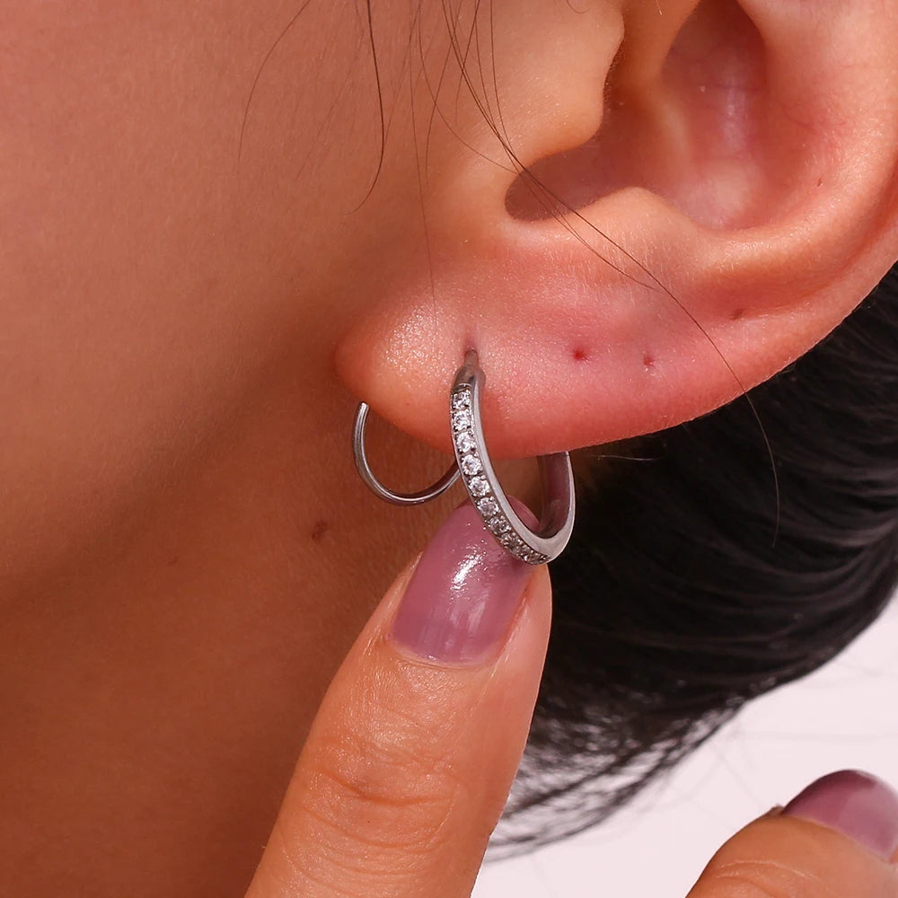 Abba’s Best Modern Muse Spiral Earrings