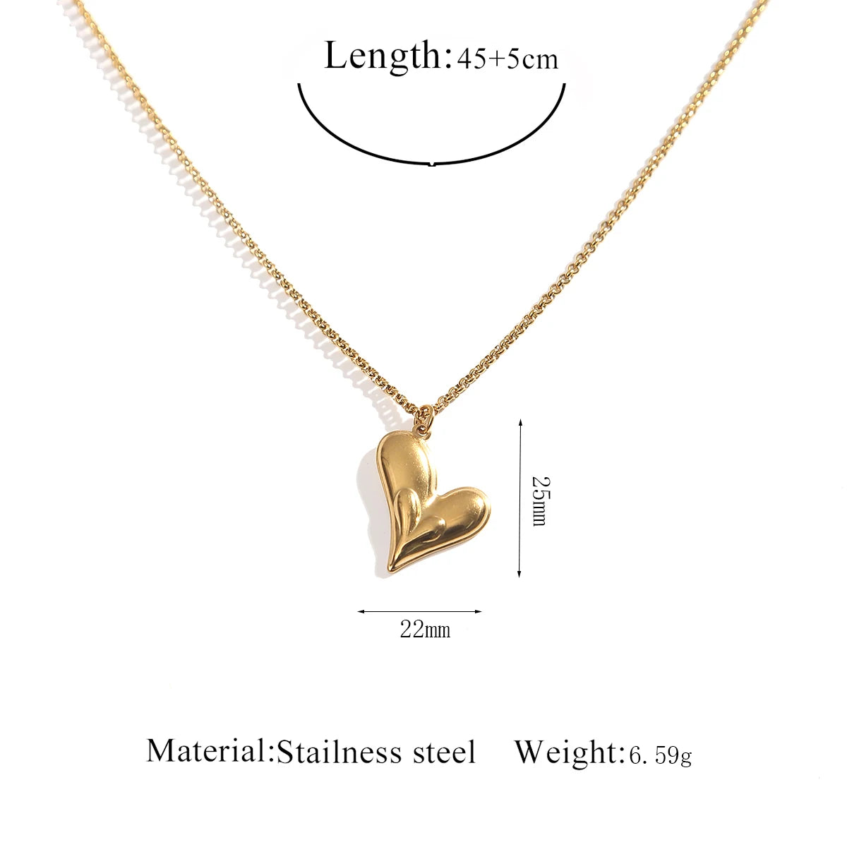 ✨ Abba’s Best Golden Essence Pendant Choker