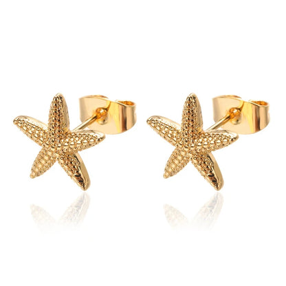 Timeless Starfish Stainless Steel Studs