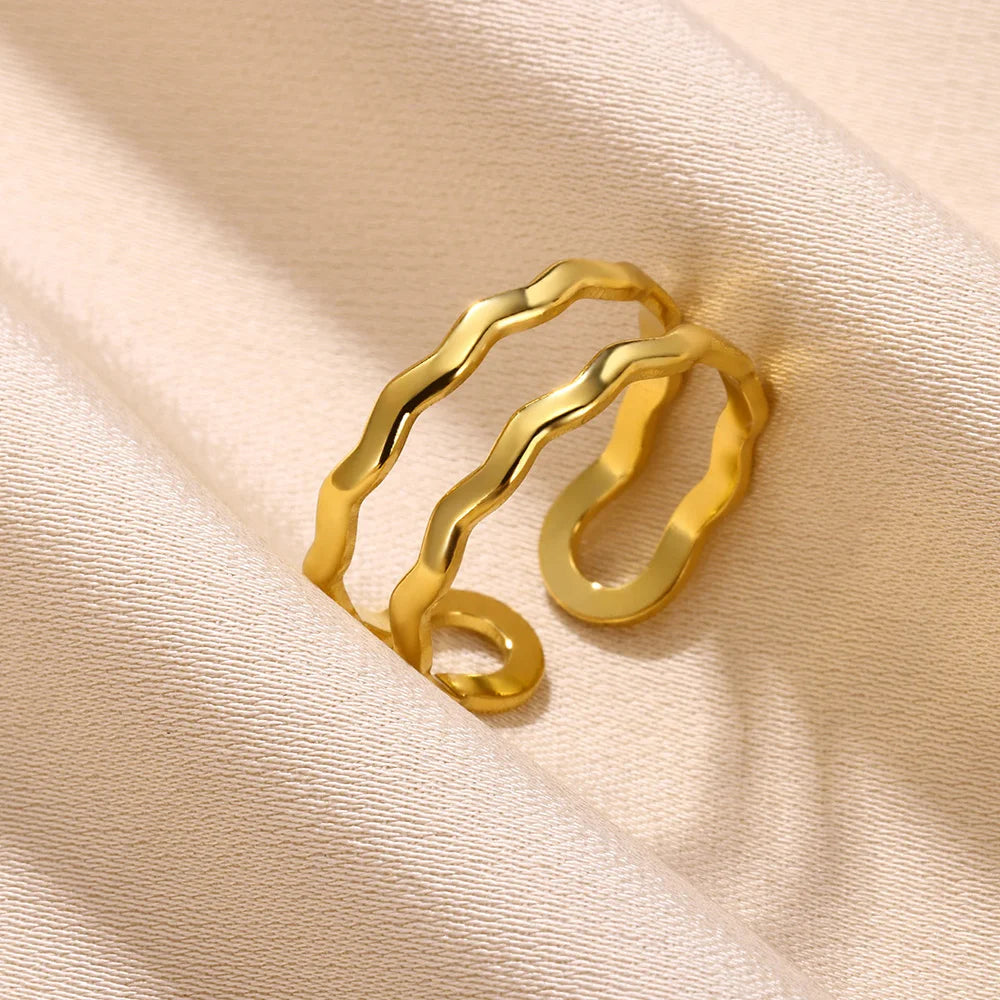 Abba's Best Elegant Orbit Ring