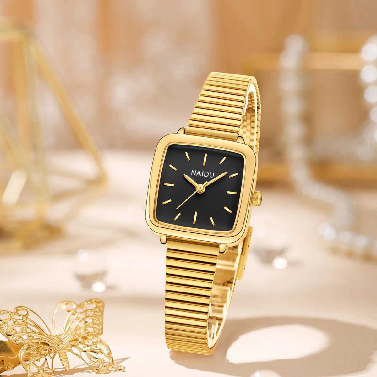 1 Piece of Women's Watch with a Simple, Artistic, and Retro Style, Featuring a Quartz Movement