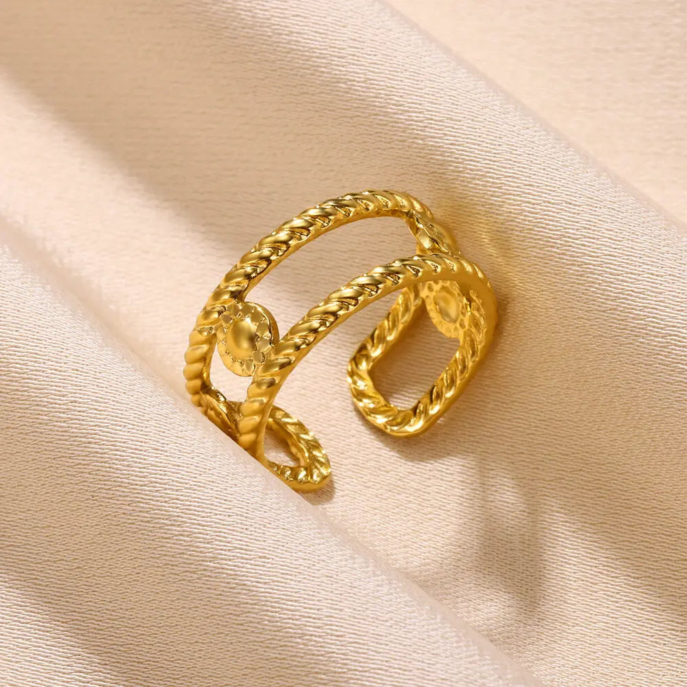 Abba's Best Elegant Orbit Ring