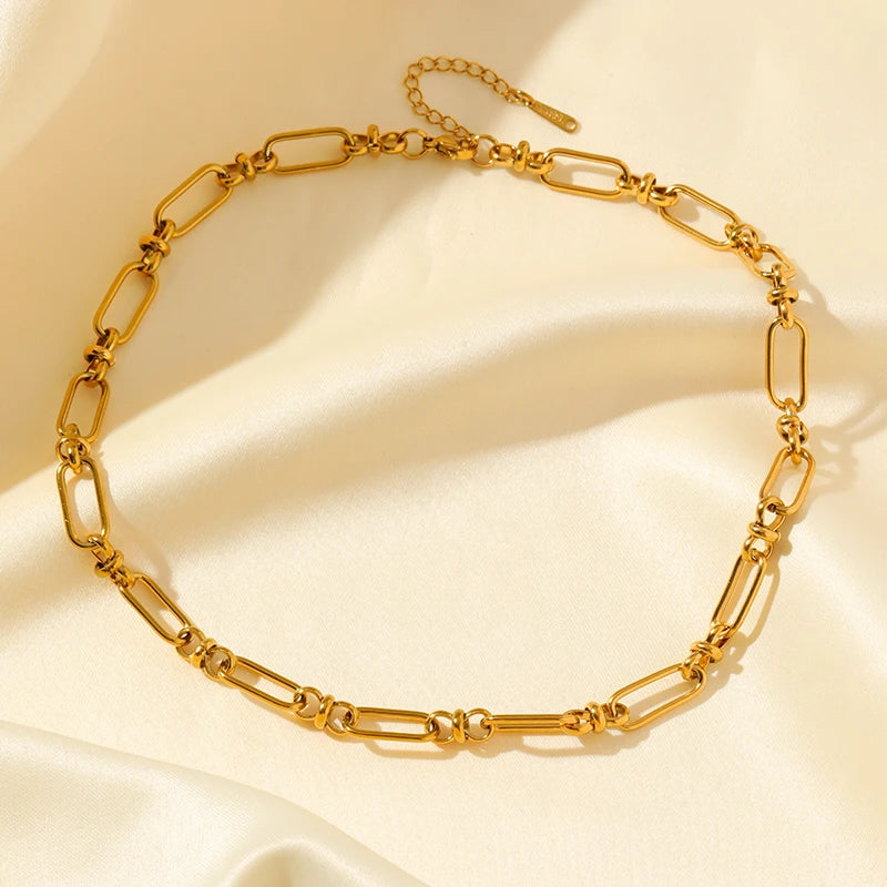 ✨ Abba’s Best Golden Harmony Chain Jewelry Set