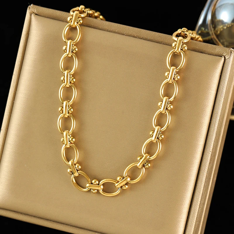 ✨ Abba’s Best Golden Harmony Chain Jewelry Set