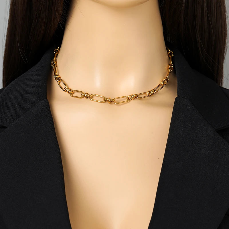 ✨ Abba’s Best Golden Harmony Chain Jewelry Set