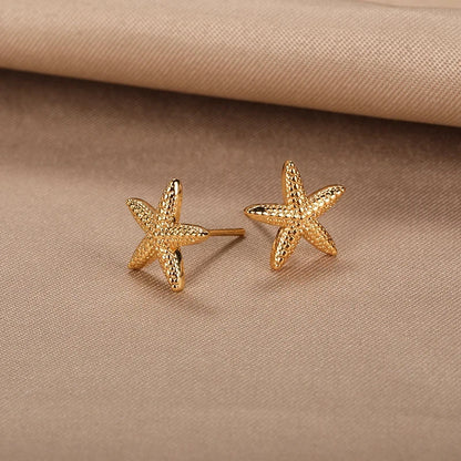 Timeless Starfish Stainless Steel Studs