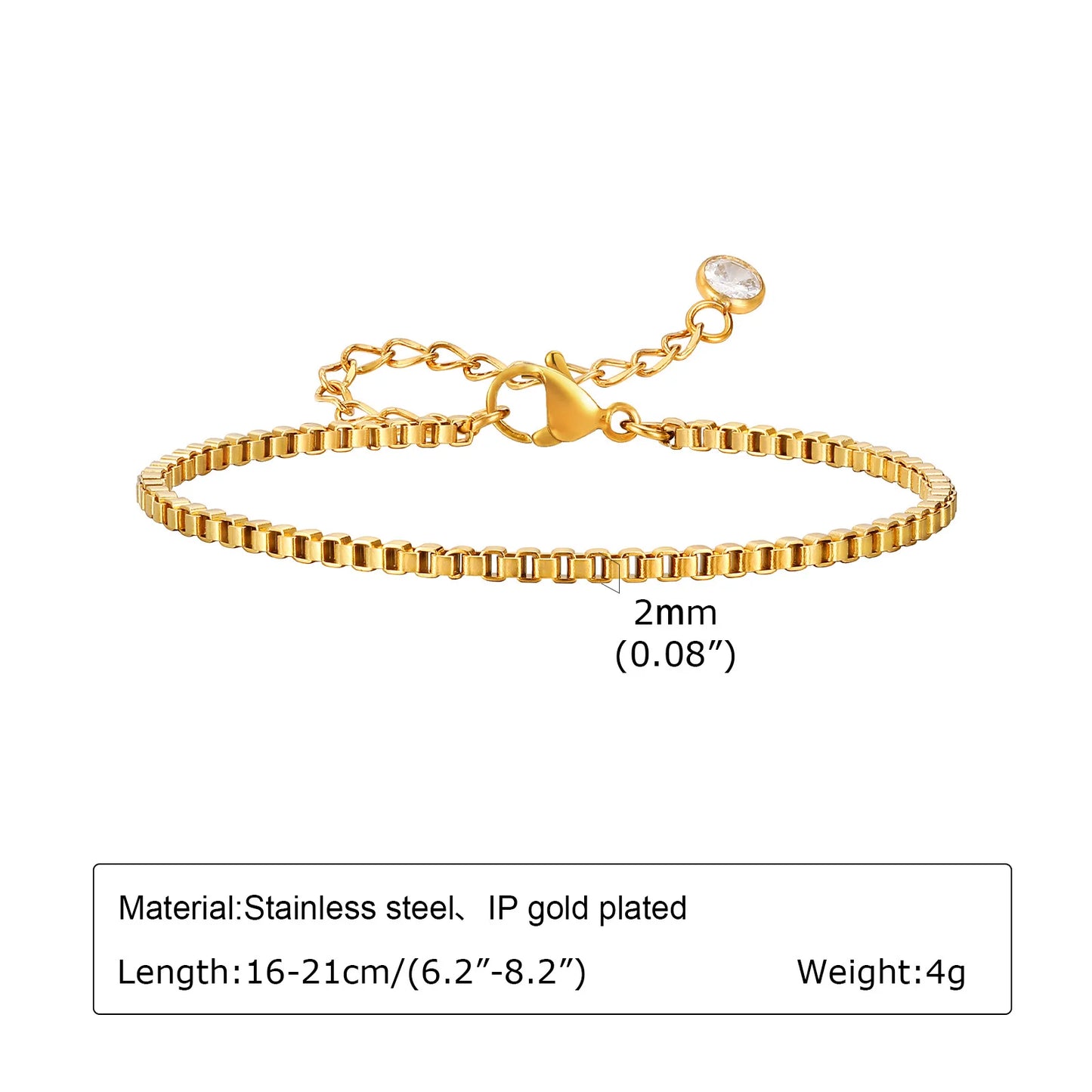 ✨ Abba’s Best Golden Grace Herringbone Bracelet