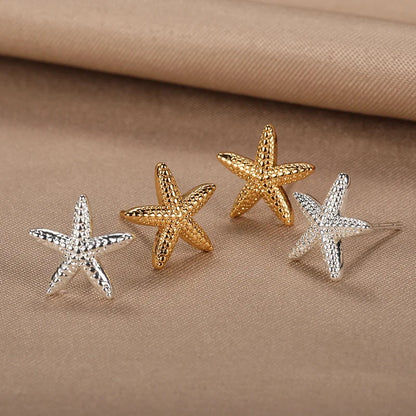 Timeless Starfish Stainless Steel Studs