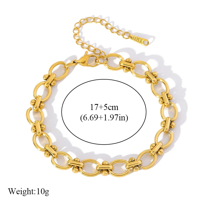 ✨ Abba’s Best Golden Harmony Chain Jewelry Set