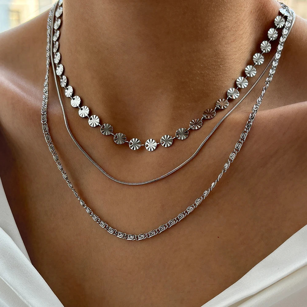 ✨ ABBA’S BEST Golden Boho Glow Layered Necklace