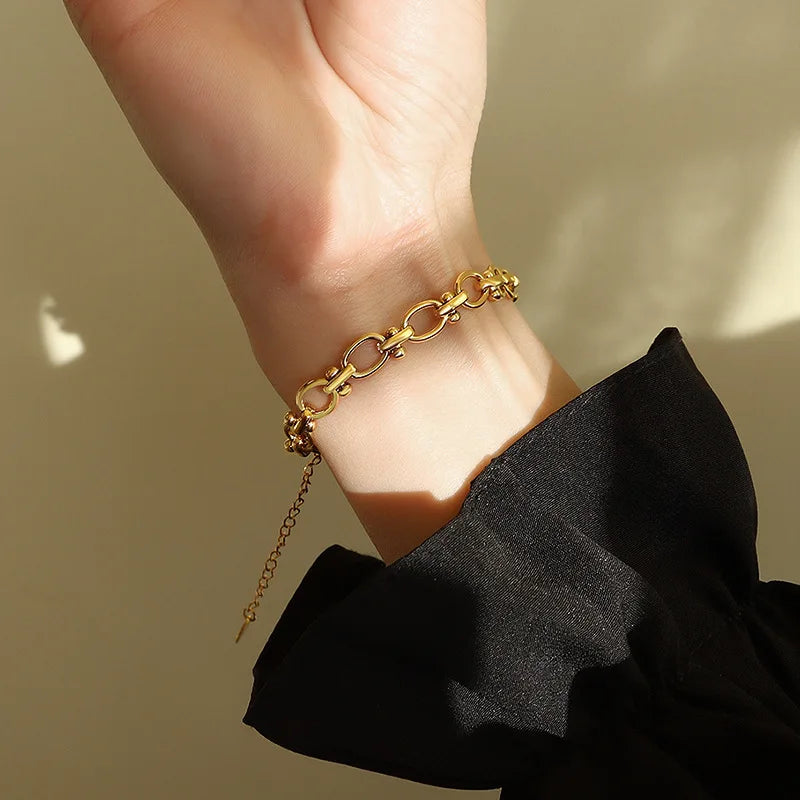 ✨ Abba’s Best Golden Harmony Chain Jewelry Set