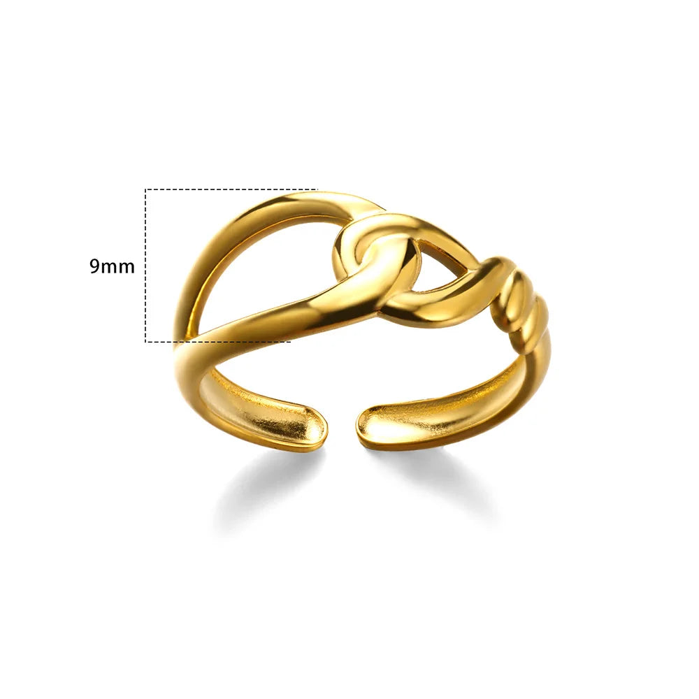 Abba's Best Elegant Orbit Ring