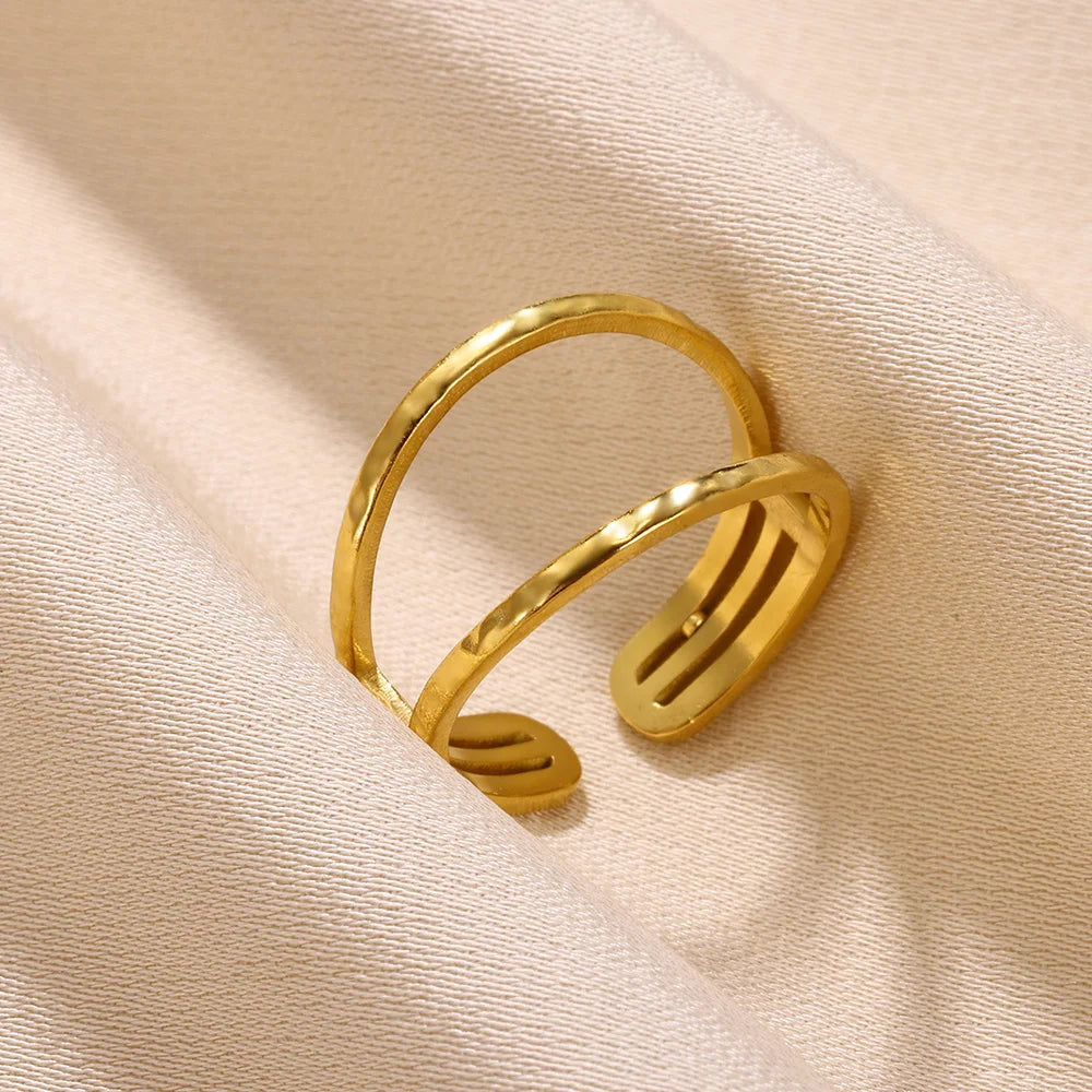 Abba's Best Elegant Orbit Ring