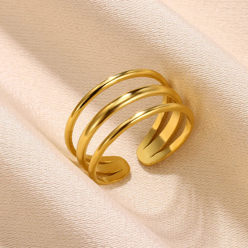 Abba's Best Elegant Orbit Ring