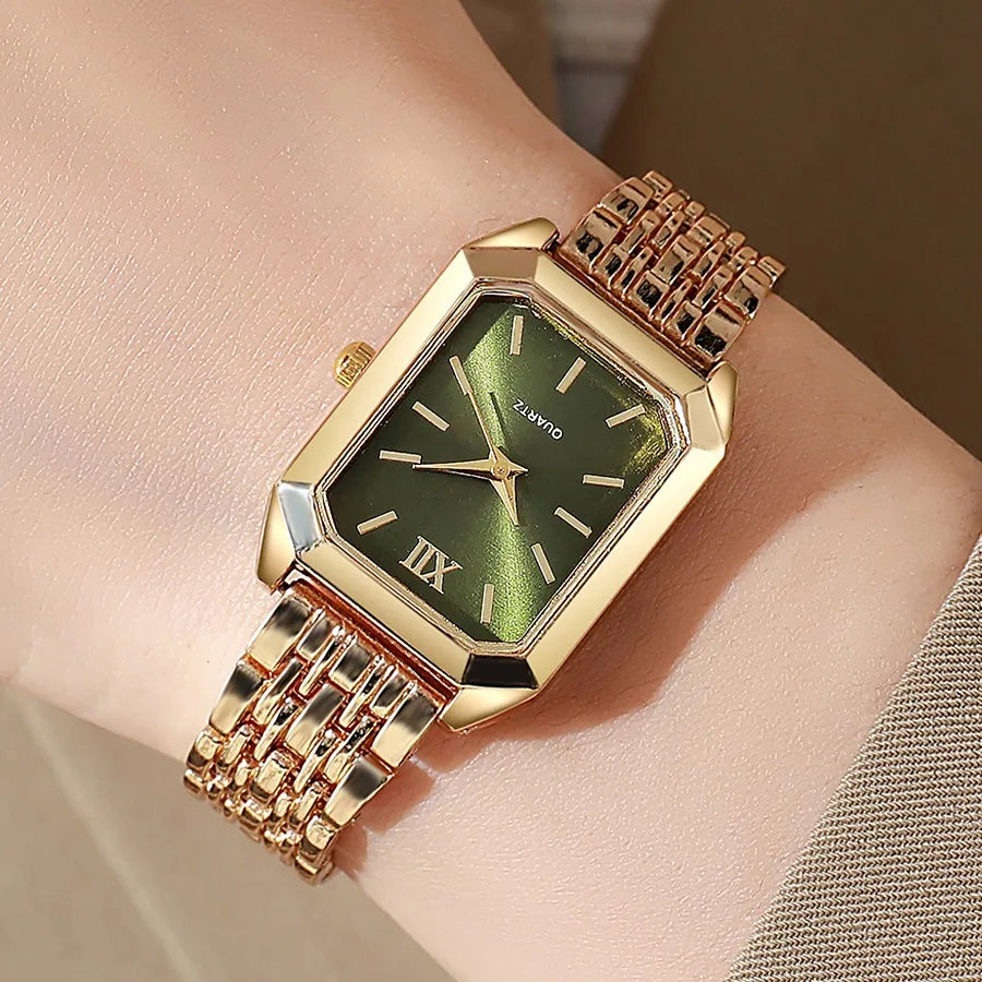 ✨ ABBA’S BEST Royal Luxe Square Watch Set