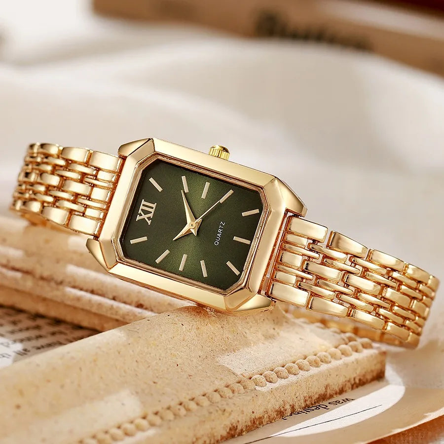 ✨ ABBA’S BEST Royal Luxe Square Watch Set