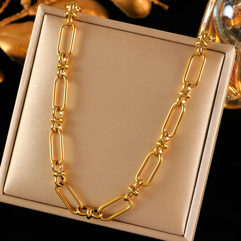 ✨ Abba’s Best Golden Harmony Chain Jewelry Set