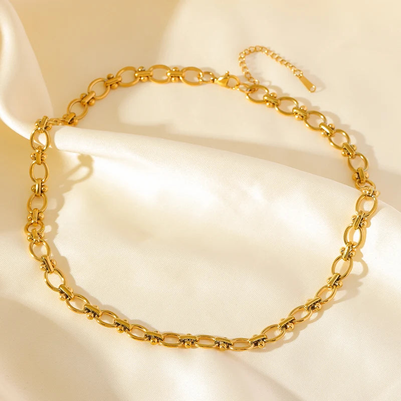 ✨ Abba’s Best Golden Harmony Chain Jewelry Set
