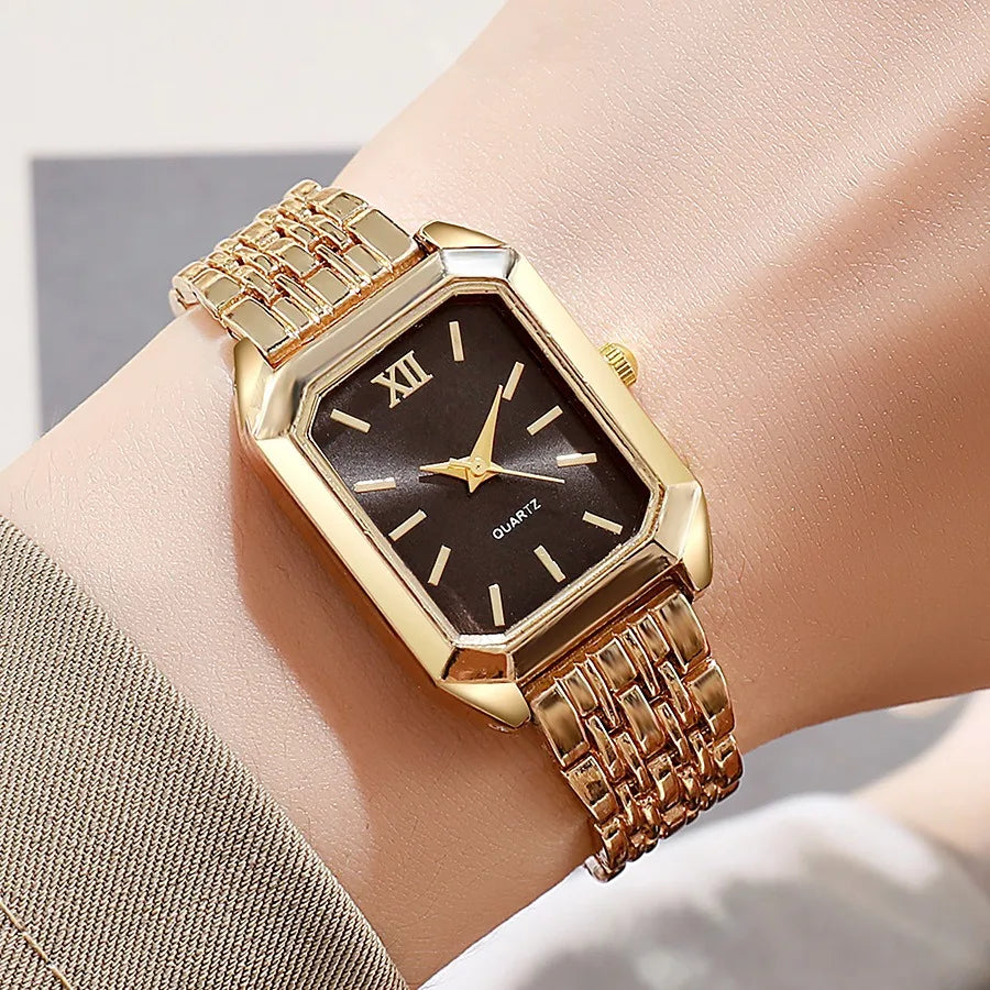 ✨ ABBA’S BEST Royal Luxe Square Watch Set