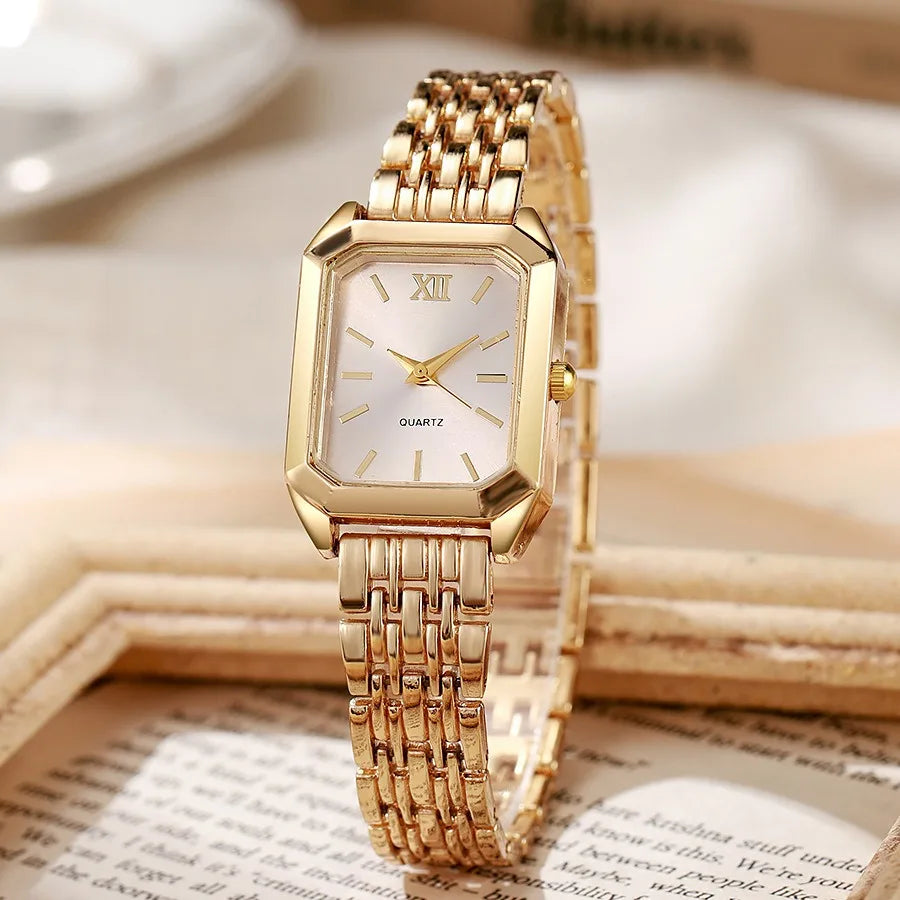 ✨ ABBA’S BEST Royal Luxe Square Watch Set