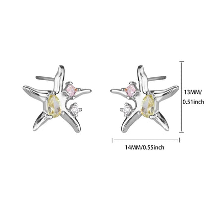 Timeless Starfish Stainless Steel Studs