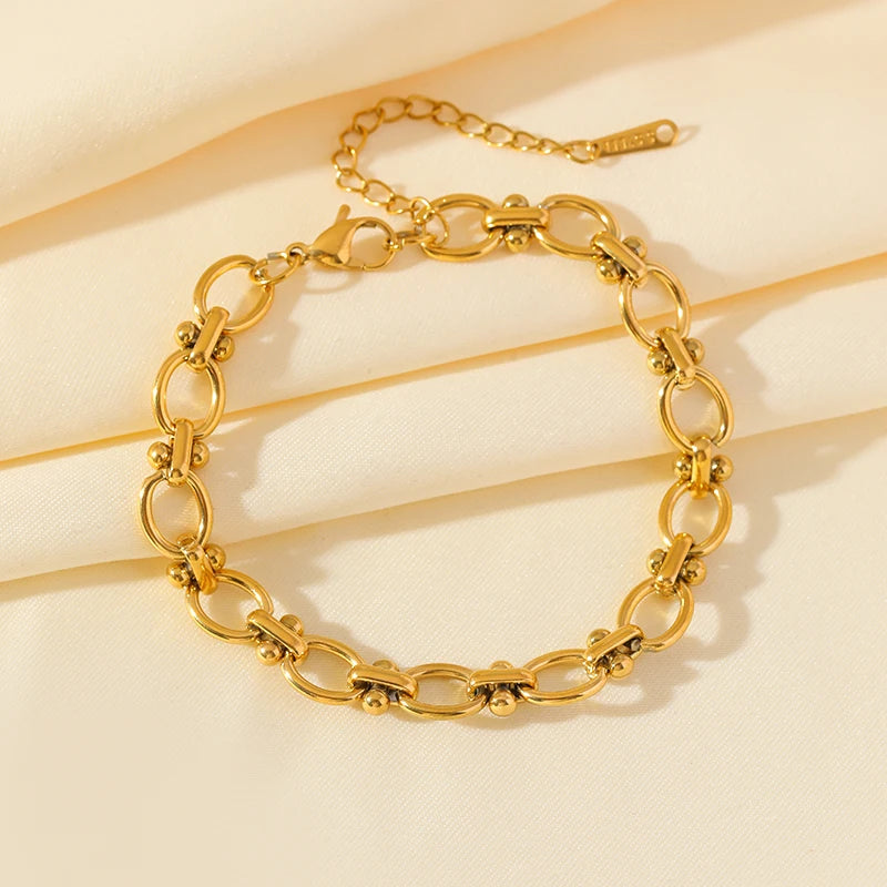 ✨ Abba’s Best Golden Harmony Chain Jewelry Set