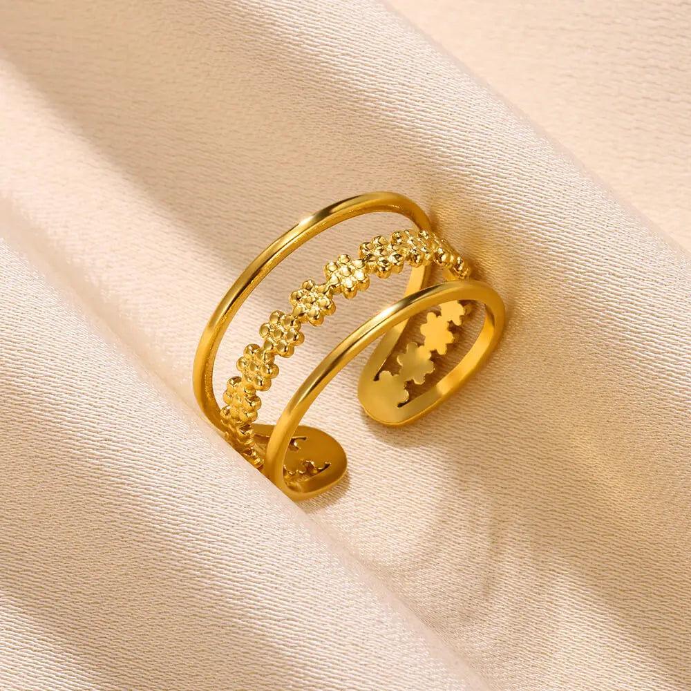 Abba's Best Elegant Orbit Ring