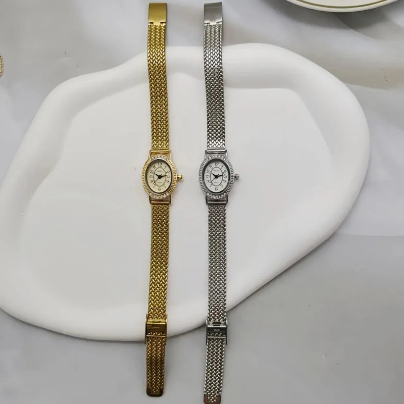 ✨ Abba’s Best Golden Legacy Crystal Watch