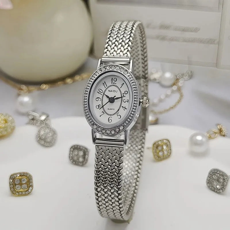 ✨ Abba’s Best Golden Legacy Crystal Watch