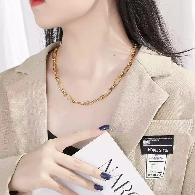 ✨ Abba’s Best Golden Harmony Chain Jewelry Set