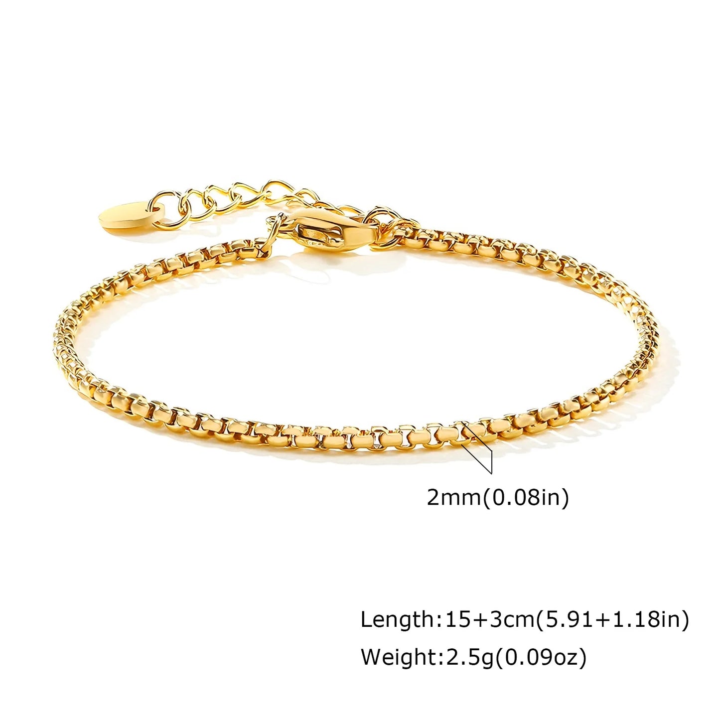 ✨ Abba’s Best Golden Grace Herringbone Bracelet