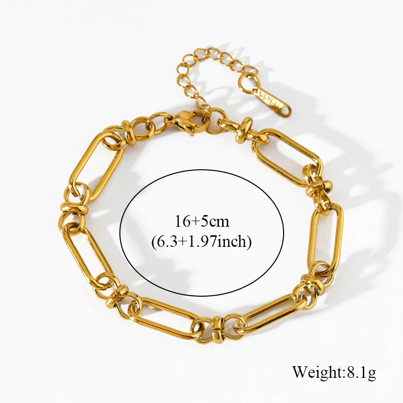 ✨ Abba’s Best Golden Harmony Chain Jewelry Set