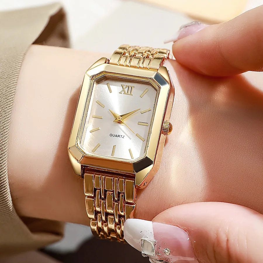✨ ABBA’S BEST Royal Luxe Square Watch Set