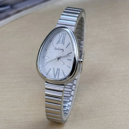 Serpent Head Luxury Wrap Timepiece