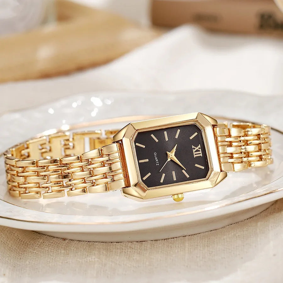 ✨ ABBA’S BEST Royal Luxe Square Watch Set