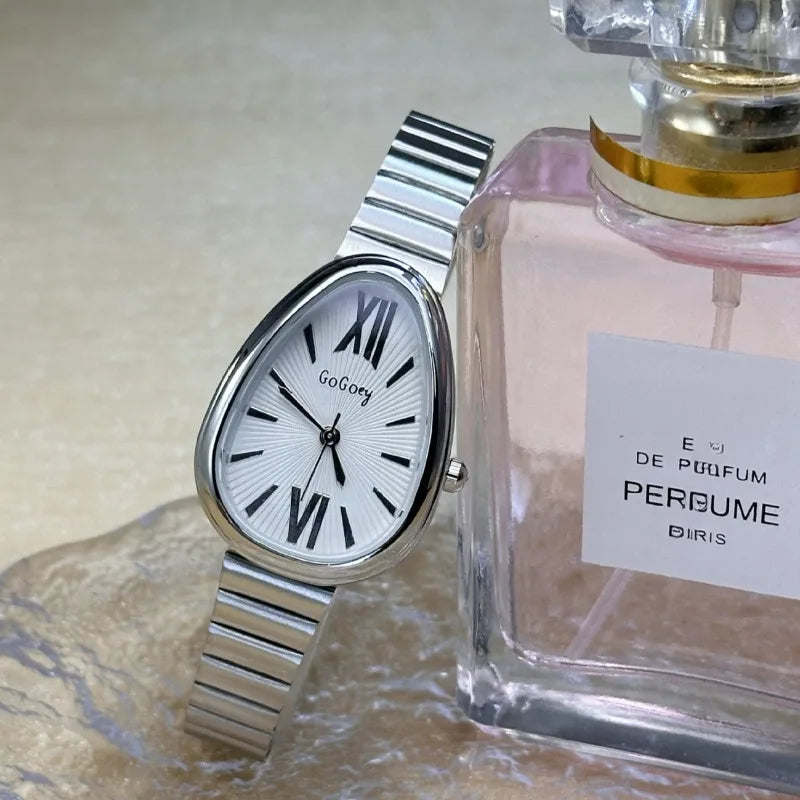 Serpent Head Luxury Wrap Timepiece