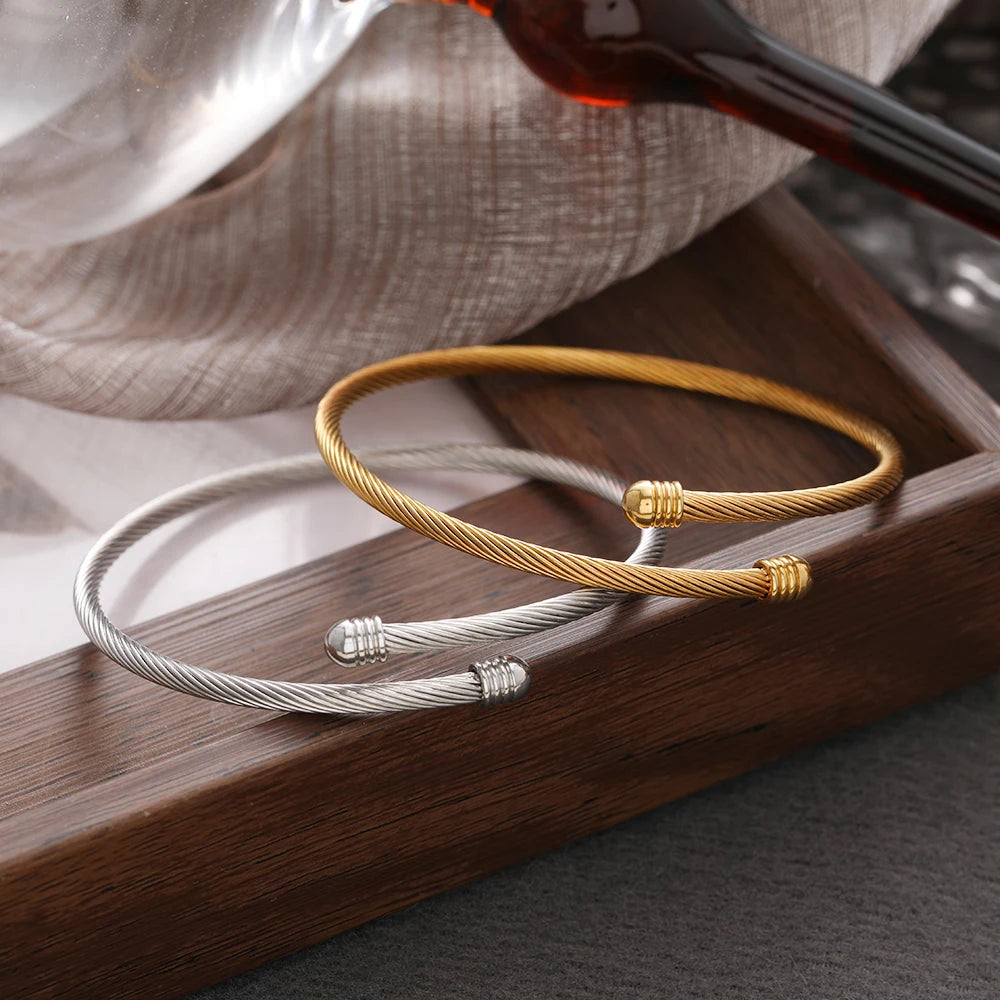 Timeless Vintage Geometric Gold Cuff