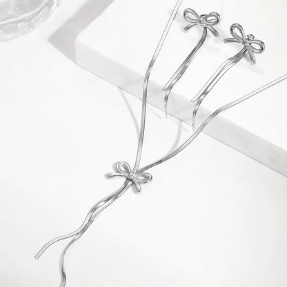 Parisian Bow Tassel Collar Chain