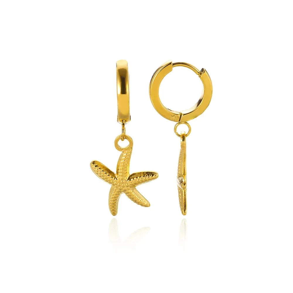 Timeless Starfish Stainless Steel Studs
