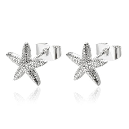 Timeless Starfish Stainless Steel Studs